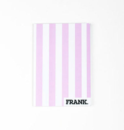 Purple Stripes A5 Notebook