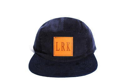 Blue Cord & Suede 5 Panel